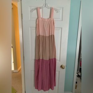 Multi color pink maxi!